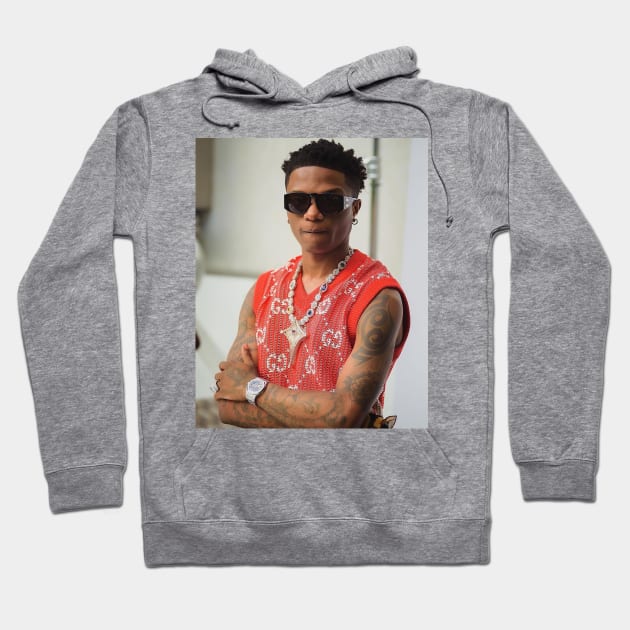 Wizkid Hoodie by Black hub